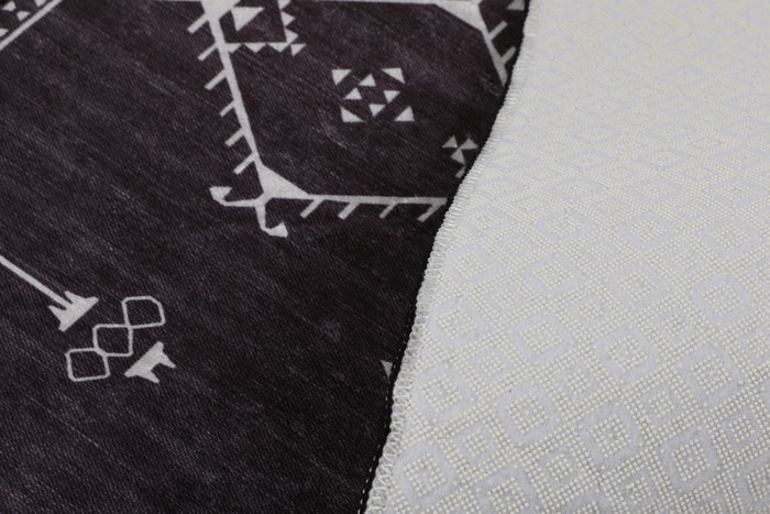 Mijölnir Alfombrilla de baño Antiguo Gris oscuro 70 x 120 cm